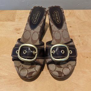 Coach Gretta wedges size 6.5M